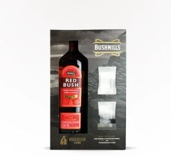 Bushmills - Red Bush Gift Set With 2 Shot Glasses