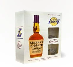 Maker's Mark - Lakers Gift Set Bourbon With Glasses