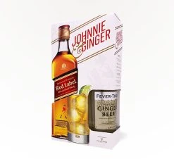 Johnnie Walker - Red Label Gift Set With 16.9 Oz Fever-Tree Ginger Beer